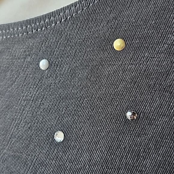 Travelers by Chicos size 1 pullover asymmetrical top - Picture 4 of 9